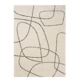 Kalora Interiors Cream/Black Area Rug
