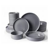 Famiware Nebula Dinnerware, Service 6 (24) Gray