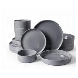 Famiware Nebula Dinnerware, Service 6 (24) Gray