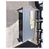 $299 APPROX 48  METAL OUTDOOR COFFEE TABLE