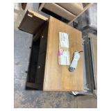 $249 APPROX 28  LIGHT WOOD 2 DRAWER NIGHT STAND