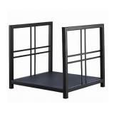 Pleasant Hearth 14x16x14 Steel Indoor Log Rack