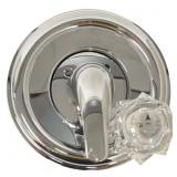 Delta Chrome 1-Handle Valve Trim Kit