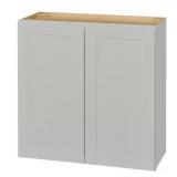 Avondale Shaker Dove Gray Wall Cabinet