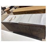 $1200 APPROX 69 L 4-DOOR CABINET, RUSTIC BROWN