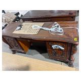 $1200 APPROX 72  CHERRY WOOD DESK