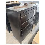 $689 APPROX 36 1/2  3 DRAWER DRESSER BROKEN LEG