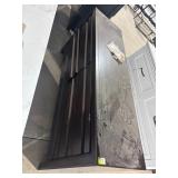 $649 APPROX 65  DARK BROWN 6 DRAWER DRESSER