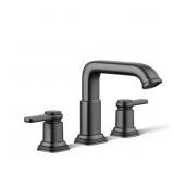 Numista 8 in. Widespread Matte Black Faucet