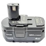 $45 RYOBI PBP005 ONE+ 18V 4.0AH BATTERY