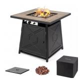 $151 28 IN. PROPANE FIRE PIT TABLE WITH COVER