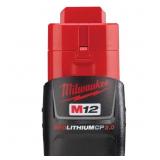 $65 MILWAUKEE M12 REDLITHIUM CP 2AH BATTERY PACK