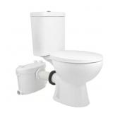 $945 REAR MOUNT 2-PIECE MACERATING TOILET