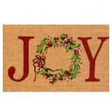1 lot (8) Joy 18 in. x 30 in. Coir Doormat