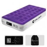 13 in. Purple Twin Air Mattress with Pump