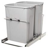 Knape & Vogt RS-PSW15-2-35-R-P Trash Can