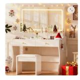Makeup Vanity Table & Chair Set (B200)
