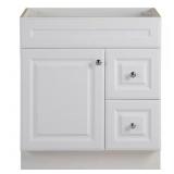 $319 GLENSFORD BATH VANITY 30X22X34, WHITE