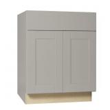 $264 SHAKER 27X24X34.5 IN CABINET DOVE GRAY
