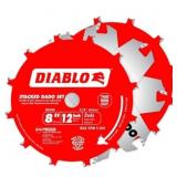 Diablo 8" D/X 5/8" TiCo Dado Blade Set 12T
