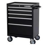 $299 27 IN. W 5-DRAWER GLASS BLACK CABINET