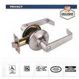 $30 COMMERCIAL SATIN CHROME PRIVACY BED/BATH LEVER