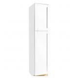 Shaker 18x24x84 W Pantry Cabinet, Satin White