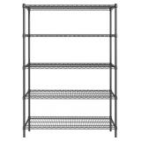 $46 HDX BLACK 5-TIER GARAGE SHELVING UNIT