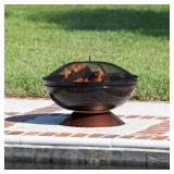 Fire Sense Degano Round Outdoor Fire Pit