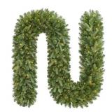 9 ft Grand Duchess Fir LED Pre-Lit Garland G1