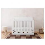 $260 SHILOH WHITE 5-IN-1 CONVERTIBLE CRIB