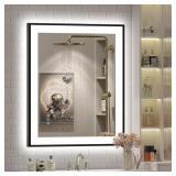 $245 28X32 IN LED VANITY MIRROR UL LISTED