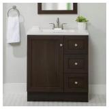 $339 BANNISTER 31 IN. VANITY W/ MARBLE TOP