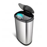 $60 13.2 GAL HANDS-FREE INFRARED TRASH CAN