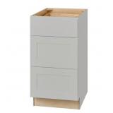 $276 AVONDALE SHAKER DOVE GRAY 18" DRAWER CABINET