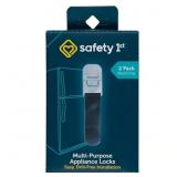 Safety 1st Black Plastic Appliance Latch 2 pk