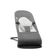 BabyBjorn Bouncer Balance Soft, Woven Dark Grey/Gr