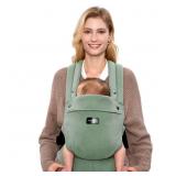 Momcozy Baby Carrier with Natural Cotton Linen - S