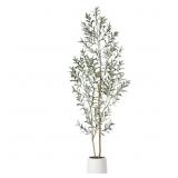 $84 Adcock Artificial Olive Tree with White Plante