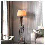 $108 Lilianna 65" Tray Table Tripod Floor Lamp