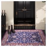 $34 Fillender Washable Soft Vintage Rug Fashion Fl