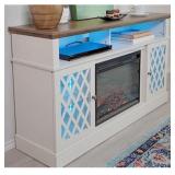 Maritsa tv stand with electric fireplace