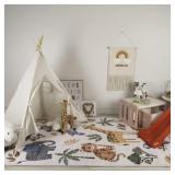 $248 Rug Branch Soft Steps Playtime Cartoon Animal