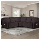 $95 Wald 5-Pieces Oversized Recliner Couch Covers