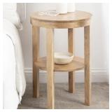 $144 Solid Wood End Table *Box 2 of 2 only*