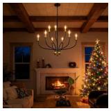 9 - Light Dimmable Chandelier