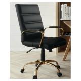 $131 Whitney Ergonomic Upholstered Mid-Back Swivel
