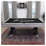 Kirkwood Pool Table - Rustic, Modern Design with K
