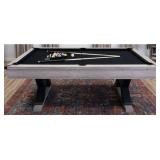 Kirkwood 90  Pool Table - Antique Gray Finish with