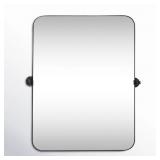 $96 Qualls Metal Flat Wall Mirror